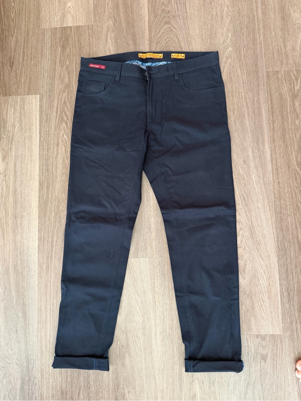Men's Black Chinos - Tailored Everyday Khakis